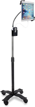 CTA Digital: Height-Adjustable Rotating Gooseneck Stand 