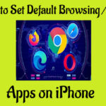 Set default browser/mail app on iPhone