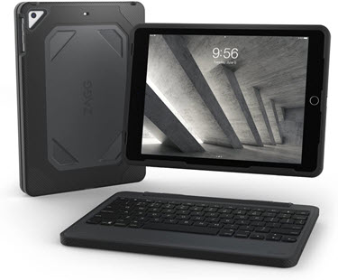 ZAGG keyboard case for iPad