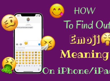 How to Find out emoji meaning on iPhone & iPad