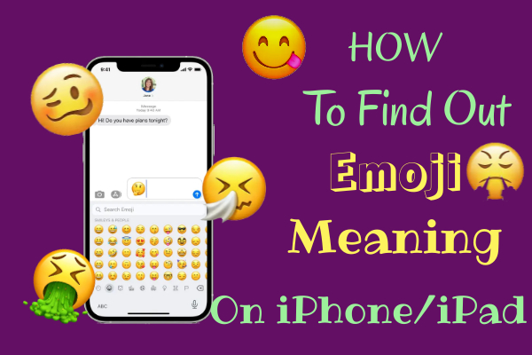 How to Find out emoji meaning on iPhone & iPad