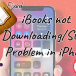 iBook not download/stuck problem in iPhone