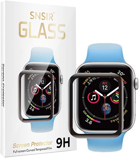 SNSIR screen protector for Apple Watch 