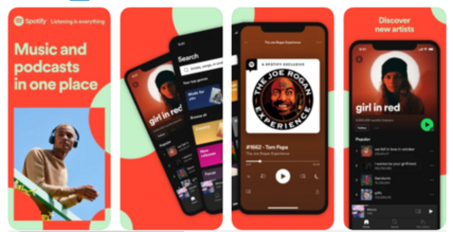 Spotify offline music download app for iPhone(free)