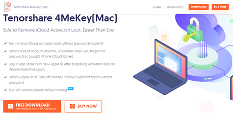 Tenorshare 4MeKey for Mac