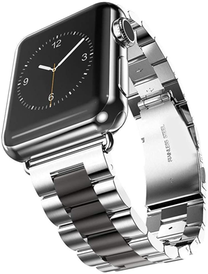 eLander Stainless Steel Metal Strap for Apple Watch 