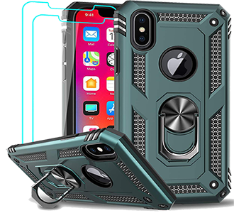 Leyi military grade protector case for iPhone xs